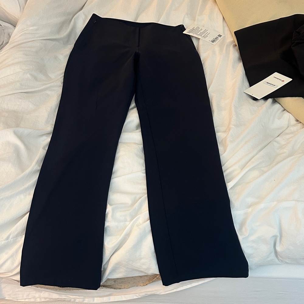 lululemon athletica Navy smooth fit pull-on high rise pants